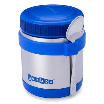 Yumbox Zuppa 420 ml Thermobehälter mit Löffel, Neptune Blue