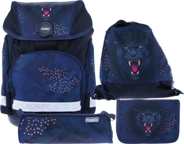 FUNKI Joy-Bag Set Panther 6011.520 multicolor 4-teilig