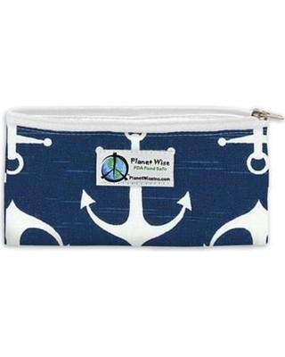 Planet Wise Zipper Snack Bag - Overboard Twill