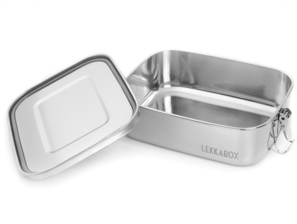 Lekkabox Safe - auslaufsichere 1000ml Edelstahl Lunchbox