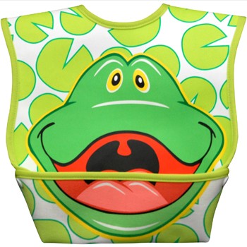 Dura Bib Big Mouth Frog