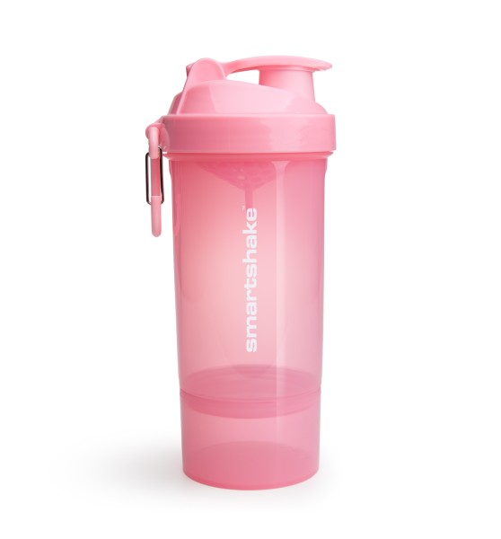 smartshake O2GO One 800 ml Shaker, Light Pink