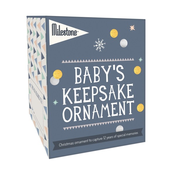 Milestone Baby Keepsake Ornament