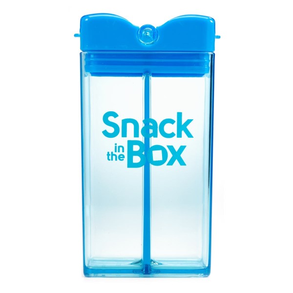 Snack in the Box, 2-teilige Snackbox blau