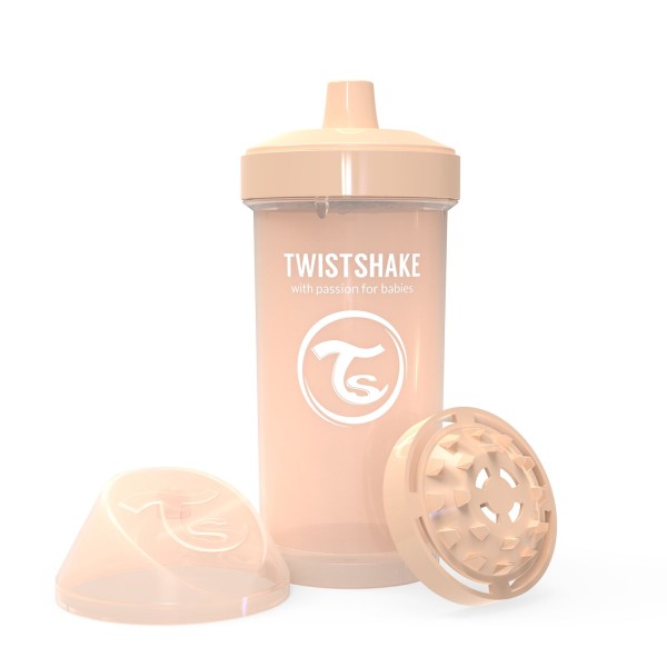 Twistshake Kid Cup 360ml 12+m Pastel Beige, Trinkflasche