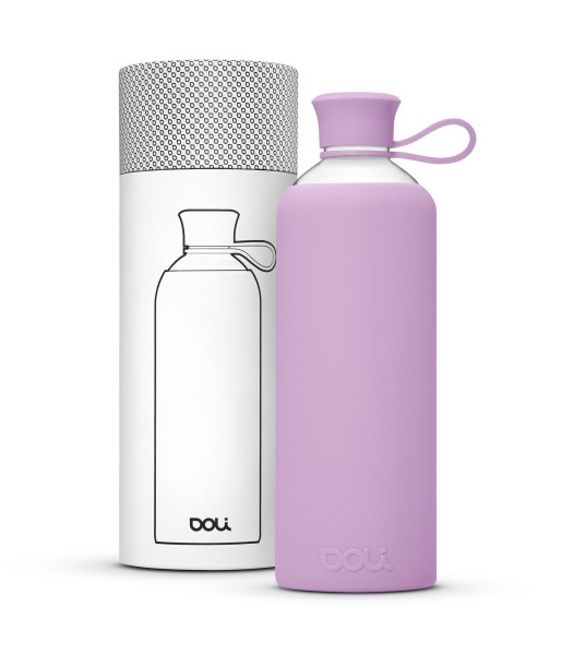 Doli Bottle Violet - Trinkflasche 550ml Glas