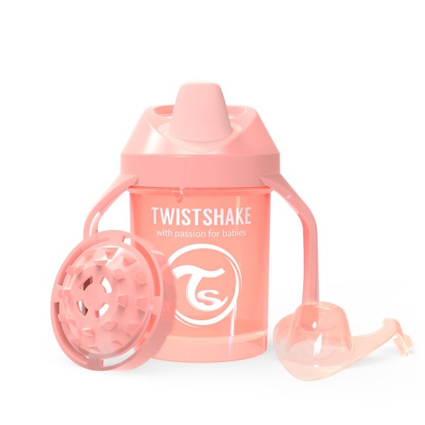 Twistshake Mini Cup 230ml Pastel Peach 4+m, Trinklernbecher
