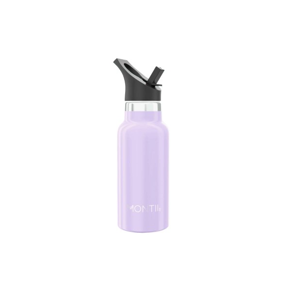MontiiCo Mini isolierte Edelstahl Trinkflasche, lavender