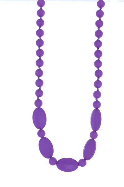 Lollipops & More Licorice Silikon Halskette Purple