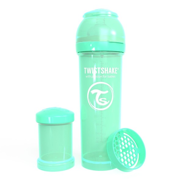 Twistshake Anti-Colic Flasche 330 ml Pastel Green