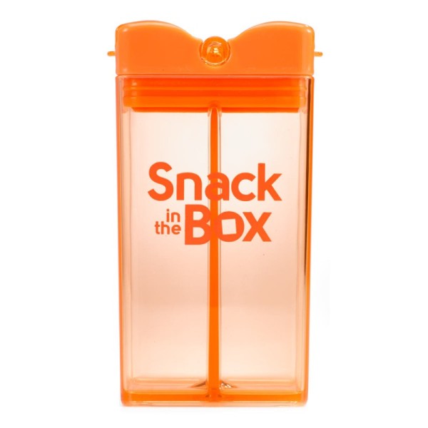 Snack in the Box, 2-teilige Snackbox Orange