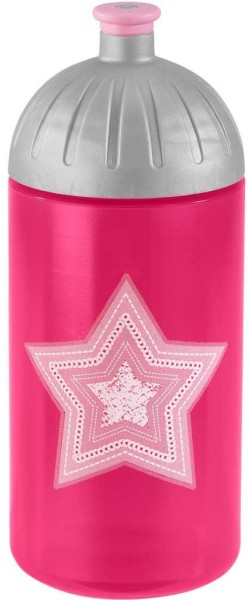 STEP BY STEP Trinkflasche 129615 Glamour Star Pink