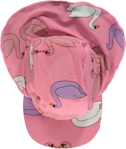 Smafolk Swimwear UV-Schutz Bademütze Swan pink
