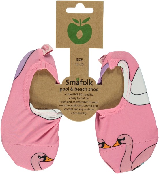 Smafolk Badeschuhe Swimshoes Swan pink