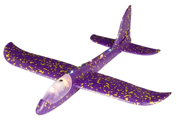 Moses leuchtender Segelflieger (mit LEDs) violett