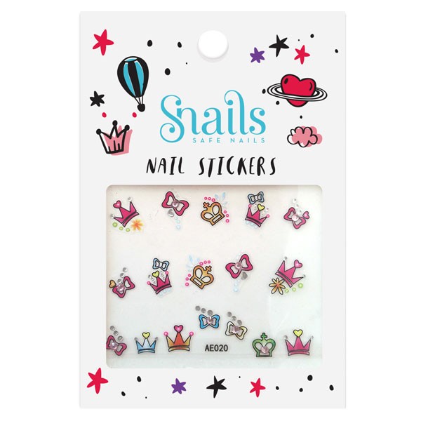 Snails Nail Stickers "Perfect Princess"