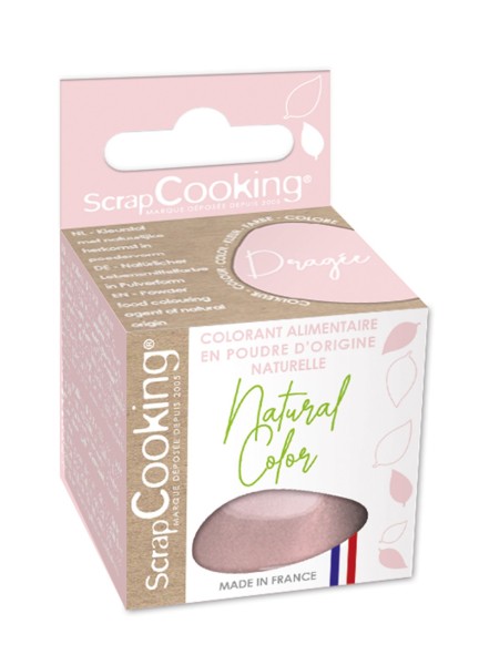 Scrap Cooking Natürlicher Farbstoff zuckerwatten-rosa, 10g