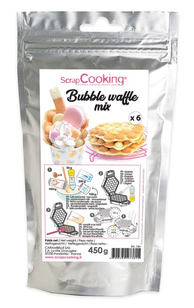 Scrap Cooking Bubble-Waffle Zubereitung 450g
