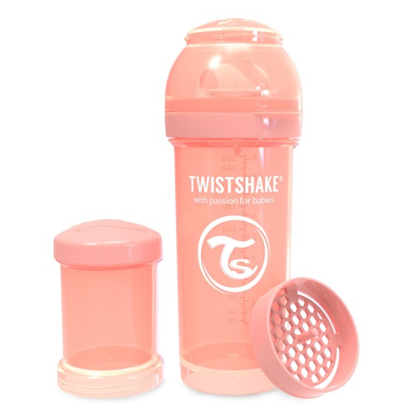 Twistshake Anti-Colic Flasche 260 ml Pastel Peach