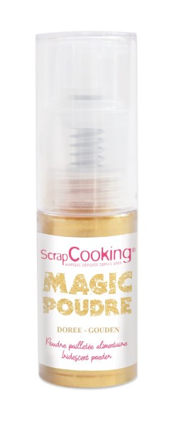 Scrap Cooking Pulverspray Magic Powder, gold, 7g