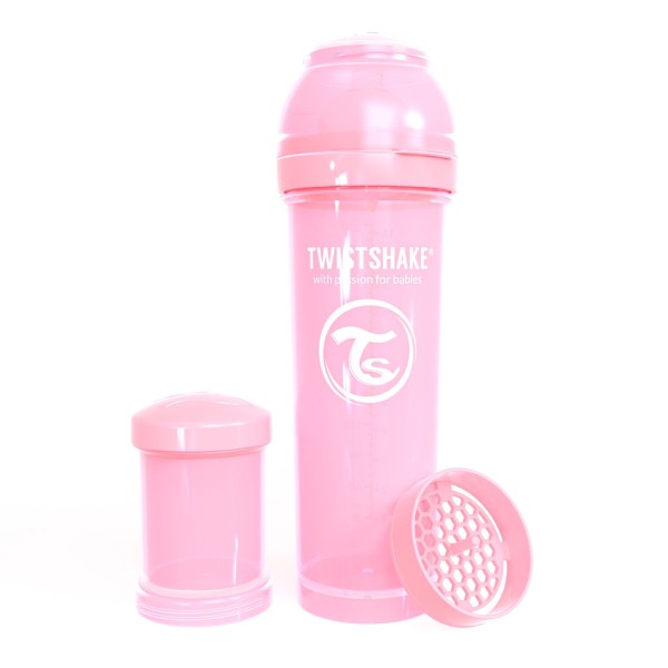 Twistshake Anti-Colic Flasche 330 ml Pastel Pink