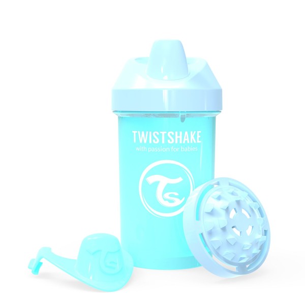Twistshake Crawler Cup 300ml 8+m Pastel Blue, Trinklernbecher