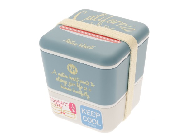 Lunchbox California Style Bentobox blau