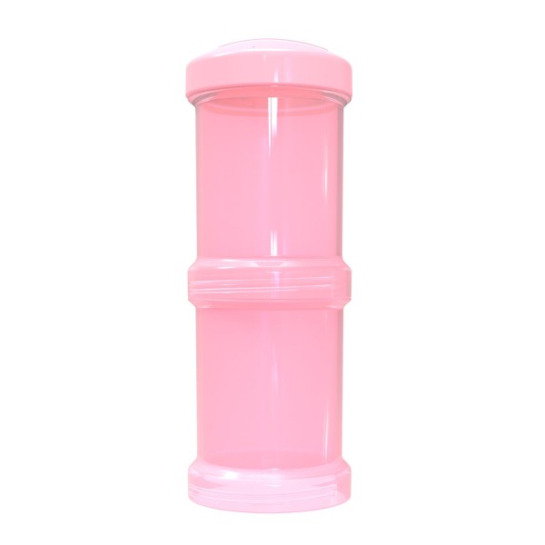 Twistshake Container Pastel Pink, Pulverbehälter / Snackdöschen Doppelpack