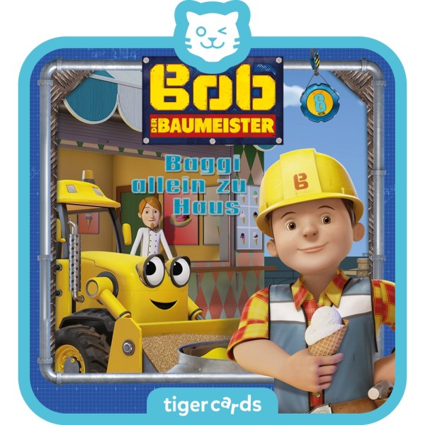 tigercard - Bob der Baumeister - Baggi allein zu Haus