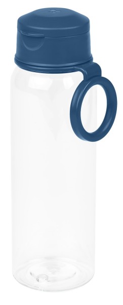 Amuse Basic Wasserflasche 500ml Handgr. 65X215mm Dunkelblau