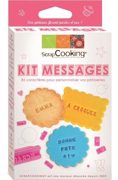 Scrap Cooking Set Biskuit Messages