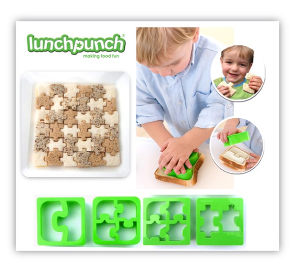 Lunch Punch Original Sandwich-Ausstechformen Set "Match & Munch"