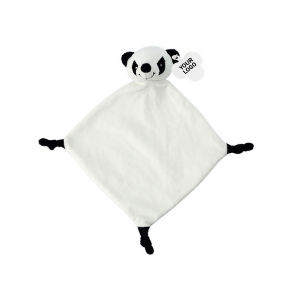Printwear Plüsch-Schnuffeltuch Relax, Panda