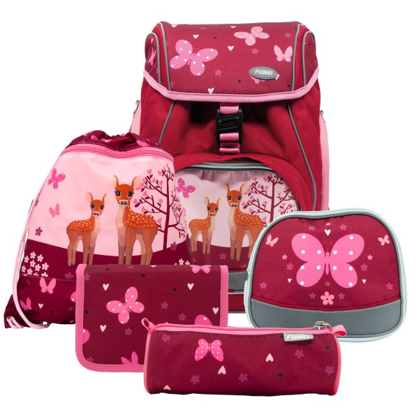 FUNKI Flexy-Bag Set Bambi 6040.617 multicolor 5-teilig