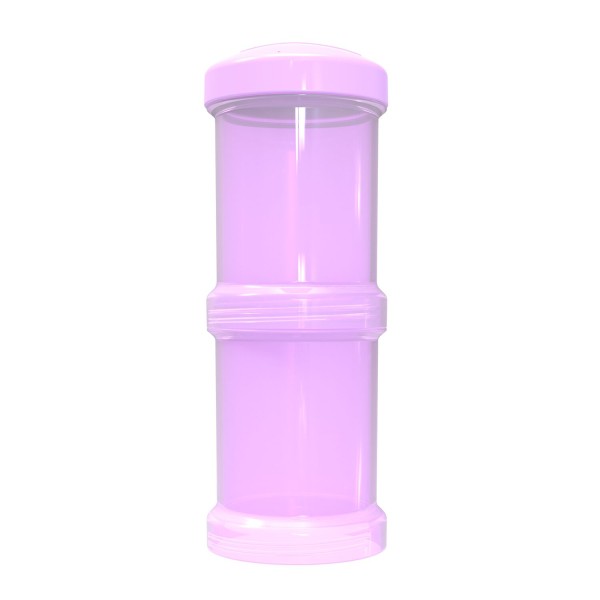Twistshake Container Pastel Purple, Pulverbehälter / Snackdöschen Doppelpack