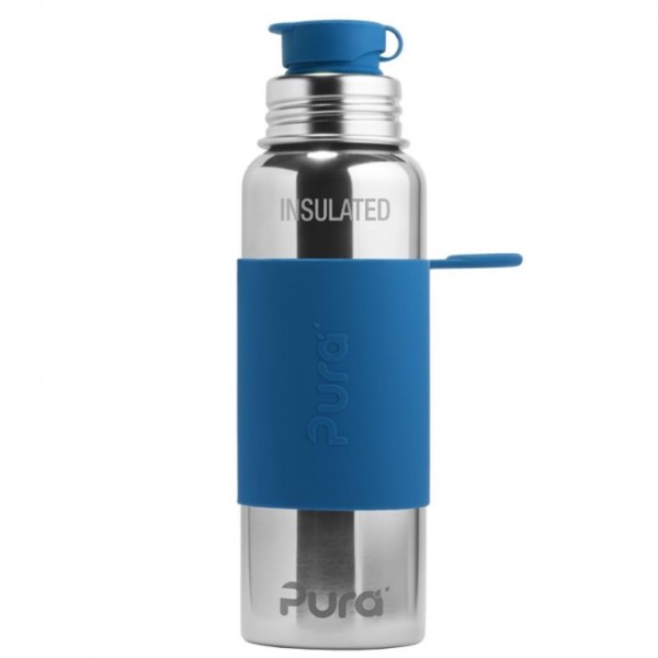 Pura Sport 650 ml Isolierflasche, Blue