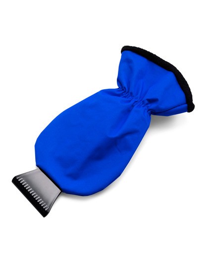 Printwear Eiskratzer mit XXL-Schutz-Handschuh, cobalt blue