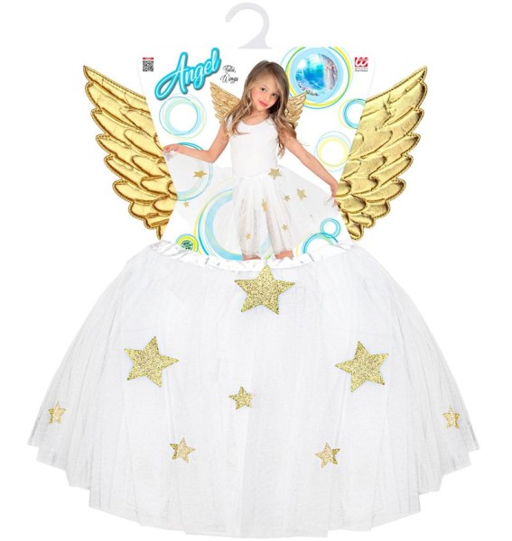 Widmann Kinder Engel Set Kostüm