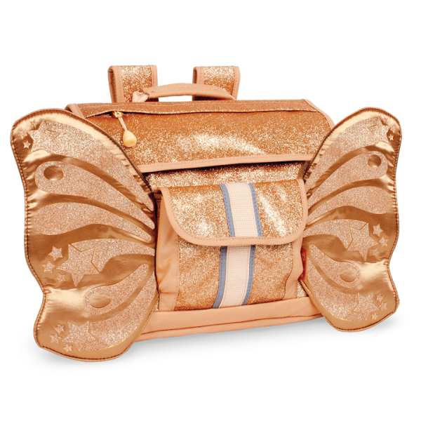 Bixbee Bag Kinder-Rucksack Sparkalicious Butterfly Gold