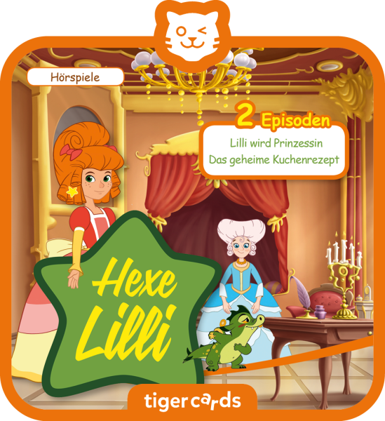 tigercard - Hexe Lilli: Lilli wird Prinzessin & Das geheime Kuchenrezept