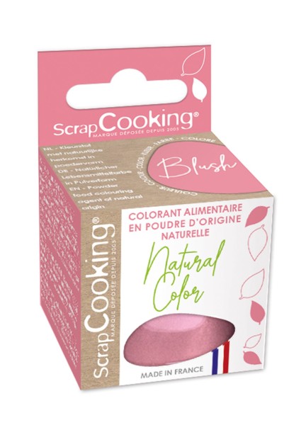 Scrap Cooking Natürlicher Farbstoff Blush-rosa, 10g