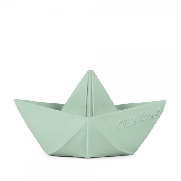 Oli & Carol Origami Boat Badespielzeug Mint