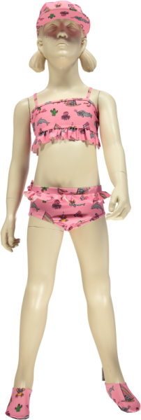 Smafolk UV-Schutz Bikini, sea pink