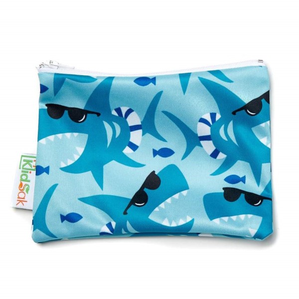 Kidsak wiederverwendbarer Snack Bag small, Shark