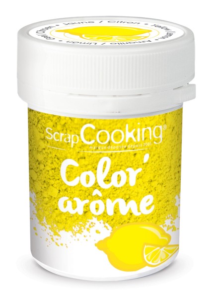 Scrap Cooking Aroma-Farbpulver Zitrone 10g