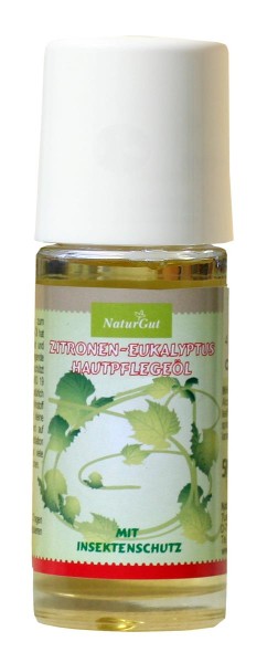 NaturGut Zitronen-Eukalyptus Hautpflegeöl mit Insektenschutz Repellentwirkung 50ml