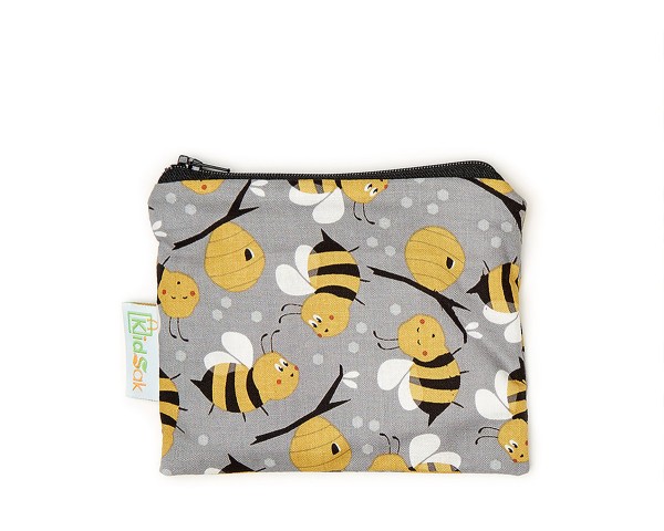 Kidsak wiederverwendbarer Snack Bag small, Bees