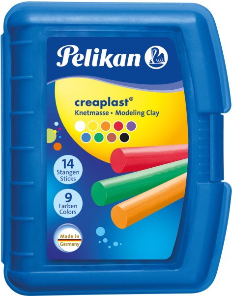 PELIKAN Kinderknete Creaplast blau 622415 300g 9 Farben