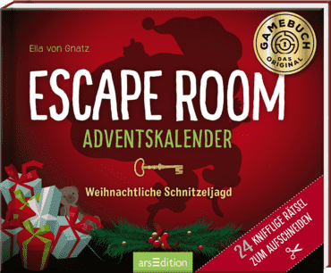 arsEdition Adventskalender Escape Room Schnitzeljagd - ab 12 Jahren