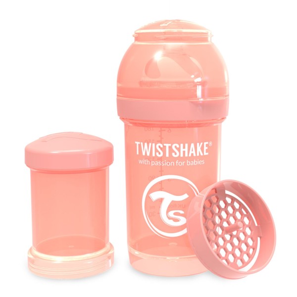 Twistshake Anti-Colic Flasche 180 ml Pastel Peach